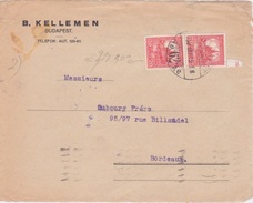 HONGRIE - MARCOPHILIE - FRAGMENT AVEC ENTETE KELLEMEN BUDAPEST - TIMBRE PAIRE N 478 - Poststempel (Marcophilie)