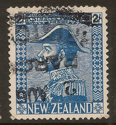 NZ 1926 2/- Admiral SG 469 U #AAE38 - Gebruikt