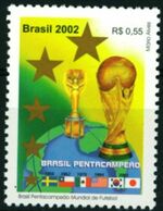 BRAZIL #2848  -  Brazil World Soccer Champion  - Soccer - Mnh - Unused Stamps