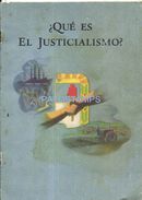 77035 ARGENTINA POLITICA PERONISMO ¿ QUE ES EL JUSTICIALISMO ? C/ IMAGENES 23 PAG LIBRILLO NO POSTAL POSTCARD - Otros & Sin Clasificación