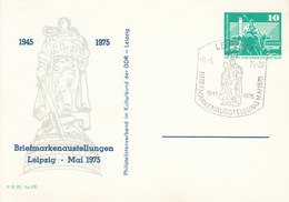 D PP 15/29 Philatelistenverband Im Kulturbund Der DDR-Leibzig - Briefmarkenausstellung Leipzig - Mai 1975, Leipzig 1 - Postales Privados - Usados