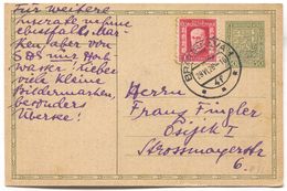 BRATISLAVA / PRESSBURG / POZSONY - SLOVAKIA, POSTAL STATIONERY 1928. USED - Postales