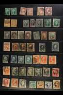 CHEAP WORLD SORTER CARTON.  All Periods Mint & Used Stamps, Inc East Germany 1950 Debria Mini-sheet Used On Piece, Luxem - Other & Unclassified