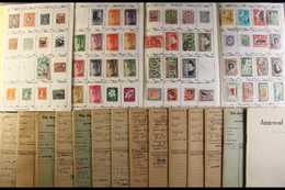 STAMP CLUB - CIRCUIT BOOKS  1860's-1960's Mint & Used Ranges From Around The World In A Pile Of Circuit Books. Includes - Other & Unclassified