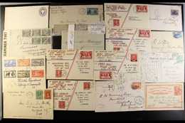 BNA COVERS & CARDS  1894 - 1945 Selection Of Covers From And Inward Mail To Canada And Newfoundland Including 1894 5c Pa - Other & Unclassified