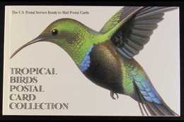 BIRDS  United States 1997 USPS Complete Book Of TROPICAL BIRDS Ready To Mail 20c Postcards, In Pristine Condition. (book - Other & Unclassified