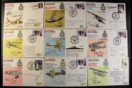 RAF SQUADRON COVERS  An All Different, Signed & Illustrated Covers Collection From The 1970s, Bearing Mostly Great Brita - Other & Unclassified