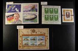BARBUDA 1985-1997 NEVER HINGED MINT  All Different Selection Of "BARBUDA MAIL" Overprinted Miniature Sheets And Sheetlet - Other & Unclassified