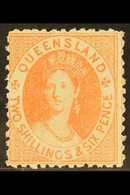QUEENSLAND  1880 2s6d Dull Scarlet Chalon Lithographed, SG 121, Fine Mint, Very Fresh. For More Images, Please Visit Htt - Other & Unclassified