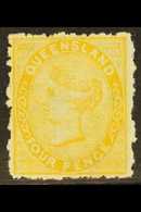 QUEENSLAND  1879-81 4d Orange-yellow Watermark W 6, SG 141, Fine Mint, Very Fresh. For More Images, Please Visit Http:// - Other & Unclassified