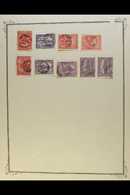 TASMANIA  POSTMARKS. A Collection Of Stamps Selected For Their Cancellation Interest With Numerals From 6 To 297, And Cd - Other & Unclassified