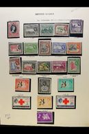 1953-1966 COMPLETE  Never Hinged Mint & Very Fine Mint Complete Run From Coronation To Independence, SG 330/384. Lovely - Other & Unclassified