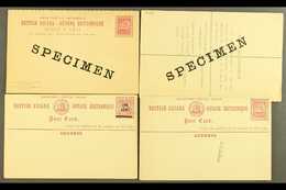 POSTAL STATIONERY  SPECIMEN OVERPRINTS & PERFINS 1879-1905 All Different Unused Collection, Inc POSTCARDS 1879 3c (small - Other & Unclassified