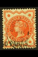 1893  40pa On ½d Vermilion, SG 7, Very Fine Used (Broken S), With "Mar 1 93" Cds Cancel. For More Images, Please Visit H - Other & Unclassified