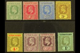 1907-09  MCA Wmk Set Inc Both 6d Shades To 1s, SG 25/31, Fine Mint (8 Stamps) For More Images, Please Visit Http://www.s - Other & Unclassified