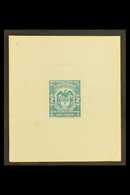 PROOF  1940s 2p Greenish Blue, Revenue Stamp, Master Die Proof By American Bank Note Co. For More Images, Please Visit H - Other & Unclassified