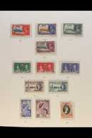 1935 TO 1960 NEAR- COMPLETE VERY FINE USED.  A Beautiful Collection Of Choice Cds Used Stamps From The 1935 Silver Jubil - Other & Unclassified