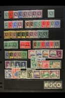 1903-38 FINE MINT RANGES  All Different And Incl. Set To 6d, 1904-09 ½d, 1906-12 Set To 6d, 1912-23 With Shades To 1s, W - Other & Unclassified