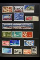 AIRMAILS  MINT / NEVER HINGED MINT French Colonies Collection, We See Range Of T.A.A.F., Monaco 1933 1f.50 On 5f Fine Ne - Other & Unclassified