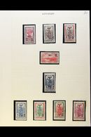 MARTINIQUE  1908-47 All Different Fine Mint Collection, Includes 1908-18 Complete Set, 1922-25 Set, 1924-27 Surcharge Se - Other & Unclassified