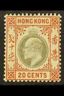 1903  20c Slate And Chestnut, Wmk Crown CA, SG 69, Very Fine Mint. For More Images, Please Visit Http://www.sandafayre.c - Other & Unclassified