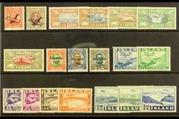 1928-52  MINT / NEVER HINGED MINT AIRMAILS -  Incl. 1928-9 Set, 1930 Parliament Millenary Set, 1931 Zeppelin Ovpts Set, - Other & Unclassified