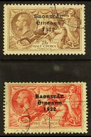 1935  Re-engraved "Seahorses" 2s6d And 5s, SG 99/100, Fine Used. (2 Stamps) For More Images, Please Visit Http://www.san - Other & Unclassified