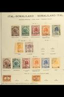 SOMALILAND  1903 - 1925 Fine Mint And Used Collection With 1903 Set Fine Used, 1906 Ovpts To 50c On 5a Yellow, 1906 30c - Other & Unclassified