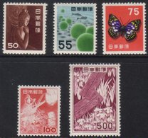 1952-68  Definitive High Values 50y To 500y, SG 666/670, Never Hinged Mint. (5 Stamps) For More Images, Please Visit Htt - Other & Unclassified