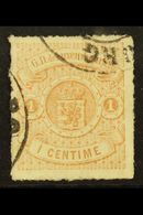 1865-71  1c Red-brown, Rouletted, SG 16, Fine Used. For More Images, Please Visit Http://www.sandafayre.com/itemdetails. - Other & Unclassified