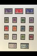 1937-50  KGVI Complete Mint Basic Sets, Plus 1933-54 Postage Dues Set, SG 249/90, D1/7, Note 10r Defin Has Tiny Tin, Oth - Other & Unclassified