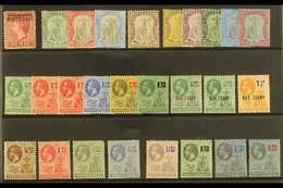 1876-1929 MINT SELECTION  On A Stock Card, ALL DIFFERENT With Values To Different 2s6d. (27 Stamps) For More Images, Ple - Other & Unclassified