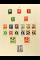 KGVI COMPLETE  All Different Collection On Leaves, A Fresh Mint Or Fine Used COMPLETE BASIC RUN Comprising British Curre - Other & Unclassified