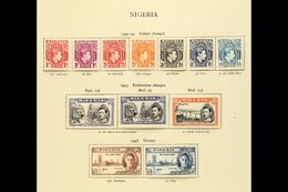 1937-51 KGVI COMPLETE FINE MINT COLLECTION  On Dedicated Album Pages, Complete From 1937 Coronation Set To 1949 UPU Set - Other & Unclassified