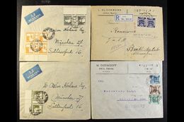 1920-48 COVERS AND CARDS COLLECTION  An Exciting Assembly Of Mostly Commercial Covers From The Palestine "British Mandat - Other & Unclassified
