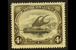 1901-05  4d Black & Sepia Lakatoi Wmk Horizontal, SG 5, Fine Mint, Fresh. For More Images, Please Visit Http://www.sanda - Other & Unclassified