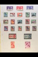 1937-65 FINE MINT COLLECTION  On Pages, With KGVI Complete, 1955-63 Set Never Hinged Etc. (105 Stamps) For More Images, - Other & Unclassified