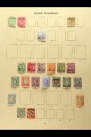 1903-1935 COLLECTION ON "NEW IMPERIAL" LEAVES  All Different Mint And Used, Mostly Fine Condition. Note India Overprinte - Other & Unclassified