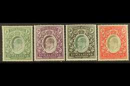 1904  1r, 2r, 3r, And 5r Definitive Top Values, SG 41/44, Very Fine Mint. (4 Stamps) For More Images, Please Visit Http: - Other & Unclassified