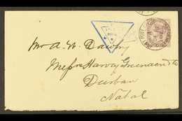 ANGLO-BOER WAR  1901 Cover, Franked GB 1d Lilac, Cancelled "Army Post Office / Lydenburg" 18.12.01 C.d.s. With Blue "Lyd - Other & Unclassified
