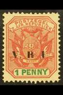TRANSVAAL  1900 1d Rose- Red And Green With NO STOP AFTER " R" & " I " Overprint Variety, SG 227f, Very Fine Mint. For M - Other & Unclassified