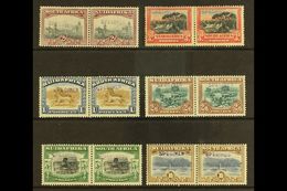 SPECIMENS  1927-30 Pictorial Definitives, Original Set Of 6 Horizontal Pairs (no 4d, Issued In 1928) Handstamped "SPECIM - Other & Unclassified