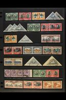 1926-90 GOOD TO FINE USED COLLECTION  Great Looking Collection With 1926 & 1927 ½d, 1d & 6d Sets Plus 4d Triangles Incl. - Andere & Zonder Classificatie