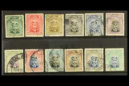 1924-29  Admirals Set (less 4d And 1s 6d) SG 1/14, Cds Used. (12 Stamps) For More Images, Please Visit Http://www.sandaf - Other & Unclassified