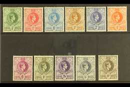 1938  Definitives Perf 13½x13 Complete Set, SG 28/38, Fine Mint, Fresh Colours. (11 Stamps) For More Images, Please Visi - Other & Unclassified