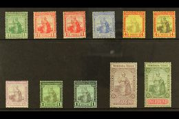 1913-23  Britannia Set Plus Additional 1d & 4d Shades, SG 149/56, SG 150a, SG 154a, Never Hinged Mint With 5s Value Very - Other & Unclassified