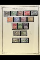 1938-50 COMPLETE FINE MINT COLLECTION  On Dedicated Album Pages, Complete From The 1938-45 Definitives To The 1950 Defin - Other & Unclassified