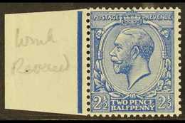 1912-24  2½d Blue WATERMARK REVERSED Variety, SG 372wj (SG Spec N21c), Very Fine Mint Marginal Example, Fresh. For More - Other & Unclassified