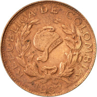 Monnaie, Colombie, Centavo, 1967, TTB, Copper Clad Steel, KM:205a - Kolumbien