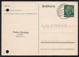 A6211 - Alte Postkarte - Bedarfspost - Hohenleuben - Nach Oelsnitz 1941 - Lesen !!!!! - Greiz